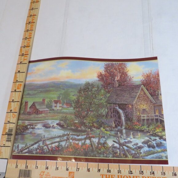 Wallpaper Samples & Vineyard Calendar (Warm Colors) Garden, Vineyards, Farmhouse - Picture 3 of 15